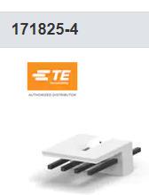 171825-4 TE 集管和线壳 4-POS VERTICAL HDR
