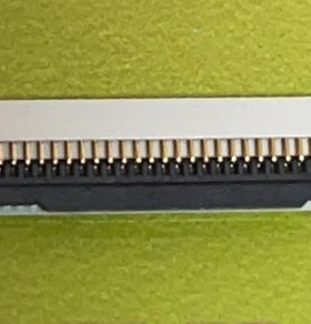 0.5MM FPC 连接器 HLFPC0513-RA 高1.35MM 4~60P 弯座 板贴