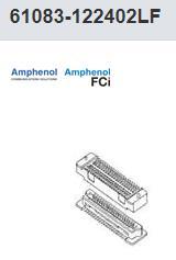 61083-122402LF 板对板与夹层连接器 120P PLUG W/POLARIZATION