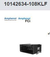 10142634-108KLF 集管和线壳 MINITEK MICROSPACE 1.27MM STG