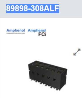 89898-308ALF 板对板与夹层连接器 2X8P UNSHRD HDR 30 microi