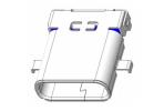 USB 3.1 TYPE C  HLW1024P6 前插后贴 定位脚 CL0.28 24P