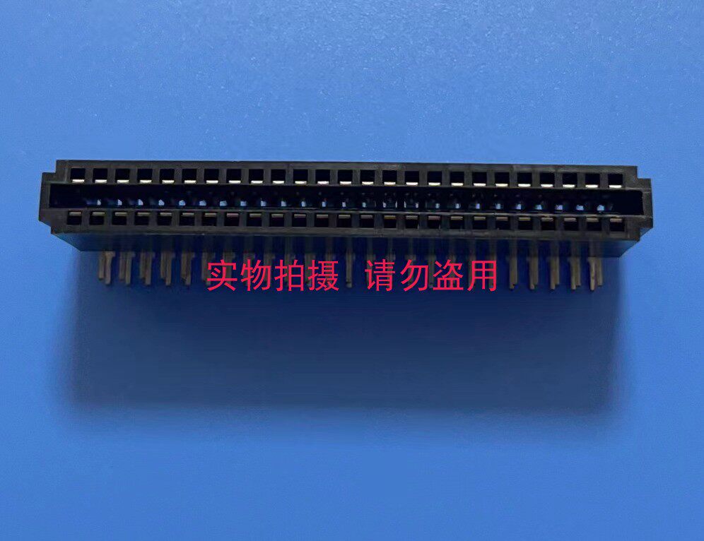 10035388-102LF FCI连接器 2.54mm 2*25 50P 弯脚替代金手指插槽