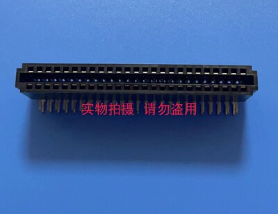 10035388-102LF FCI连接器 2.54mm 2*25 50P 弯脚替代金手指插槽