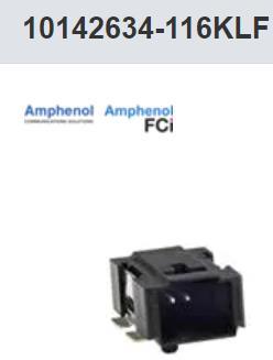 10142634-116KLF 集管和线壳 Horizontal Header 16P