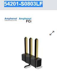 54201-S0803LF Headers & Wire Housings 3P UNSHRD VERT HDR .38