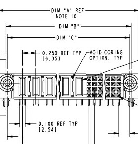 51761-10002410AALF FCI连接器  PwrBlade® 24S10P 焊接 弯母
