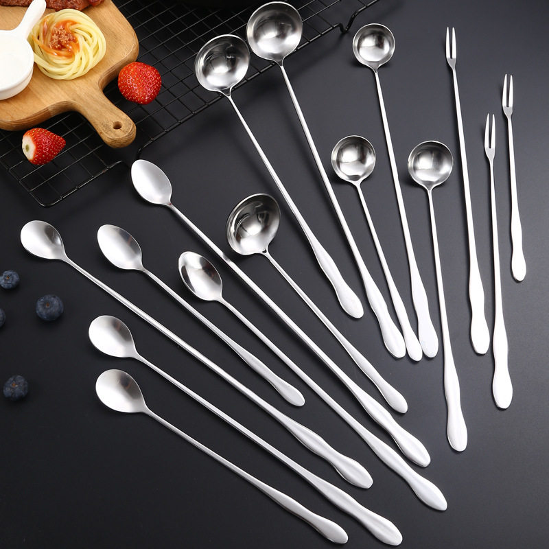 厨房长柄勺子火锅调味小油勺奶茶果汁饮料咖啡勺深罐勺蜂蜜勺调棒,餐饮具,咖啡勺,淘宝优惠券,粉丝福利购,淘宝优惠卷