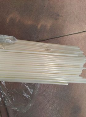 ABS PVC POM 塑料棒 2 3 4 5 6 8 10MM 直径 黑色 白色 硬胶条