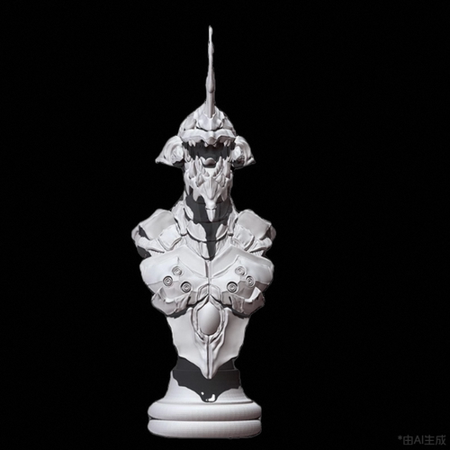 3D手办定做24cm福音战士胸像EVA
