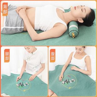 艾灸电加热床垫艾绒垫加热毯艾草艾灸理疗毯全身家用电褥子热敷毯