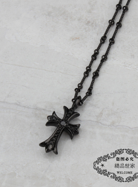十字架周柏豪吊坠项链网红同款