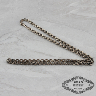 ROCK HEARTS 项链 LOGO链子 朋克罗志祥 孙红雷同款 纯银S925银