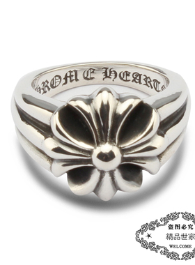 美潮ROCK HEARTS 十字架男女戒指 指环  朋克黑暗风格 S925纯银