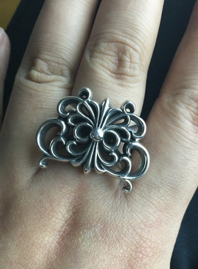 欧美风饰品周扬青同款蝴蝶戒指