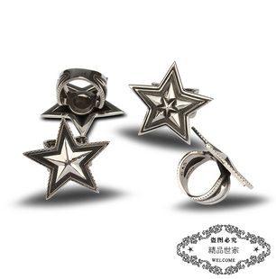 欧美cody sanderson925纯银五角星gd权志龙 王一博 周扬青戒指