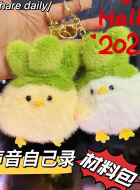 蒜了算了鸟武汉文创蒜鸟一套发声玩偶湖北文创蒜鸟都不容易可录音