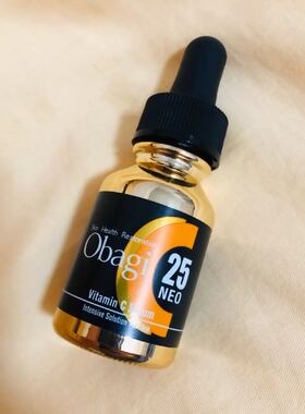 日本本土新品日本欧邦琪Obagi c25 精华液VC亮白去痘印美容液12ml