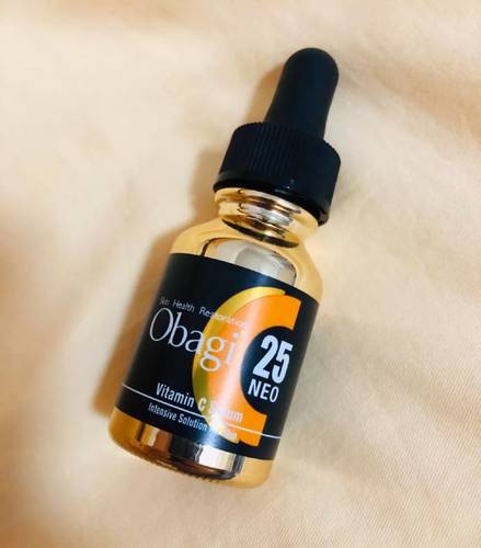 日本本土新品日本欧邦琪Obagi c25 精华液VC亮白去痘印美容液12ml