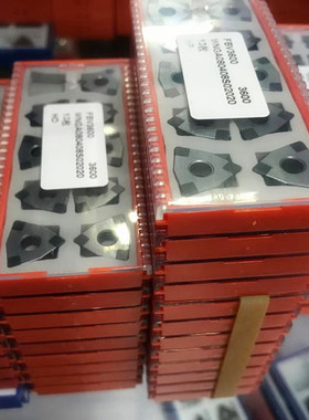 富耐克CBN氮化硼超硬数控刀片淬火硬钢铸铁桃型WNGA0804多头刀粒