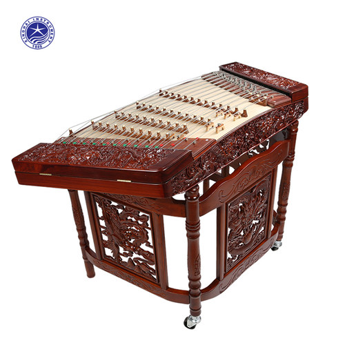 星海8623f-a红铁木龙戏珠乐器