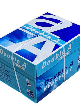 整箱价达伯埃Double A复印纸70克80克A3高端进口双A办公打印纸