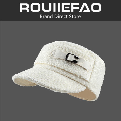 ROUIIEFAO平顶帽气质百搭显瘦