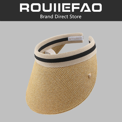 ROUIIEFAO空顶帽发箍式大帽檐