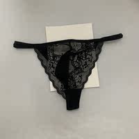 Soft men's thong, super hot thin transparent mesh lace ribbon, low-waisted naked sleeping seductive silk, skating silk thumbnail 5
