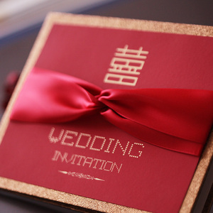 喜帖结婚请柬2023个性中国风高档定制照片创意中式高端婚礼请帖