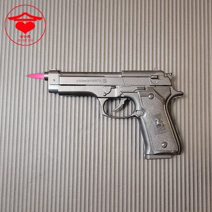m9枪型模型金属加重充气打火机创意个性男摆件送兄弟礼物不可发射