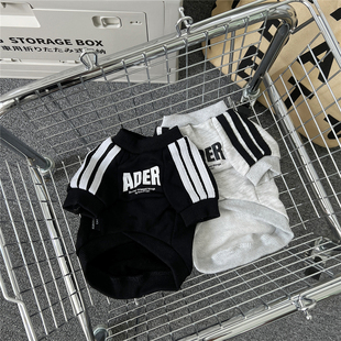 秋冬装狗狗猫咪衣服保暖英美短蓝猫金银渐层幼猫公猫帅气潮牌卫衣