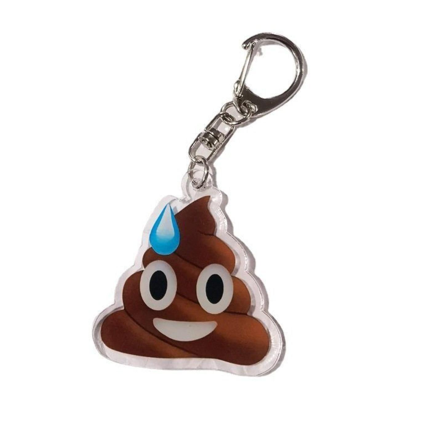 挂件钥匙扣恶搞Emoji流汗搞笑无
