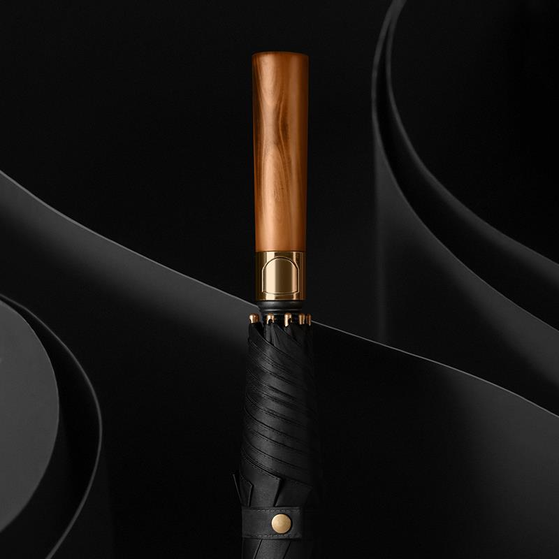 黑色男士雨伞长柄伞自动大号超大双人日系直把伞抗暴风雨防风定制