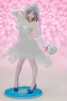 【魔改坊】魔改 闪乱神乐 NewWave G-Burst 雪泉 婚纱改造 GK成品