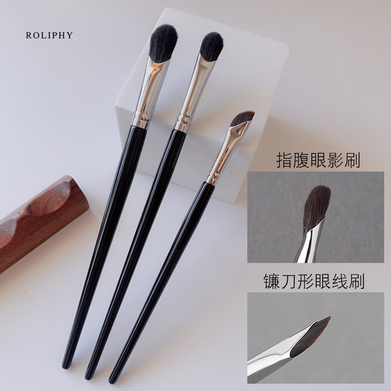 沧州木柄眼影刷细光峰羊毛眼部刷图片