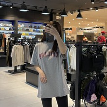 T13086535 徽标圆领休闲百搭男女冲浪短袖 韩国正品 纽亦华2022夏季