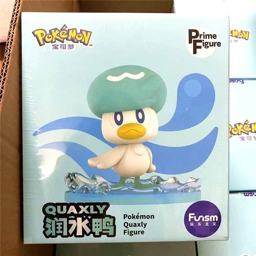 玩乐主义宝可梦手办朱紫御三家新叶喵呆火鳄手办摆件公仔周边礼物