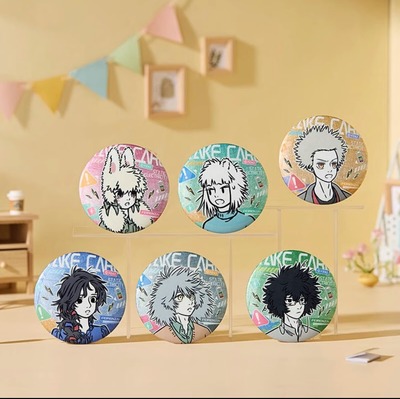 指定款正品非人哉静电系列马口铁徽章盲盒动漫原创周边吧唧礼物