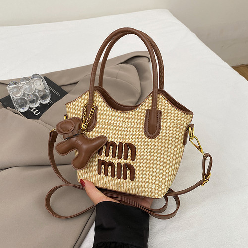 2025新款潮时尚百搭洋气菜篮子包女休闲单肩包斜挎包手提包小包包