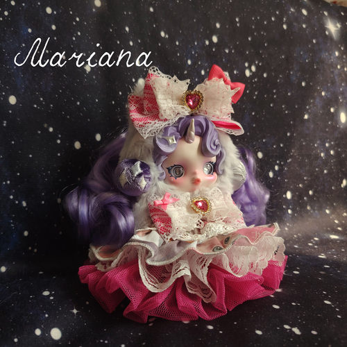 原创手作泡泡玛特SP小马宝莉云宝珍奇紫悦虫茧女王柔柔碧琪新娃衣