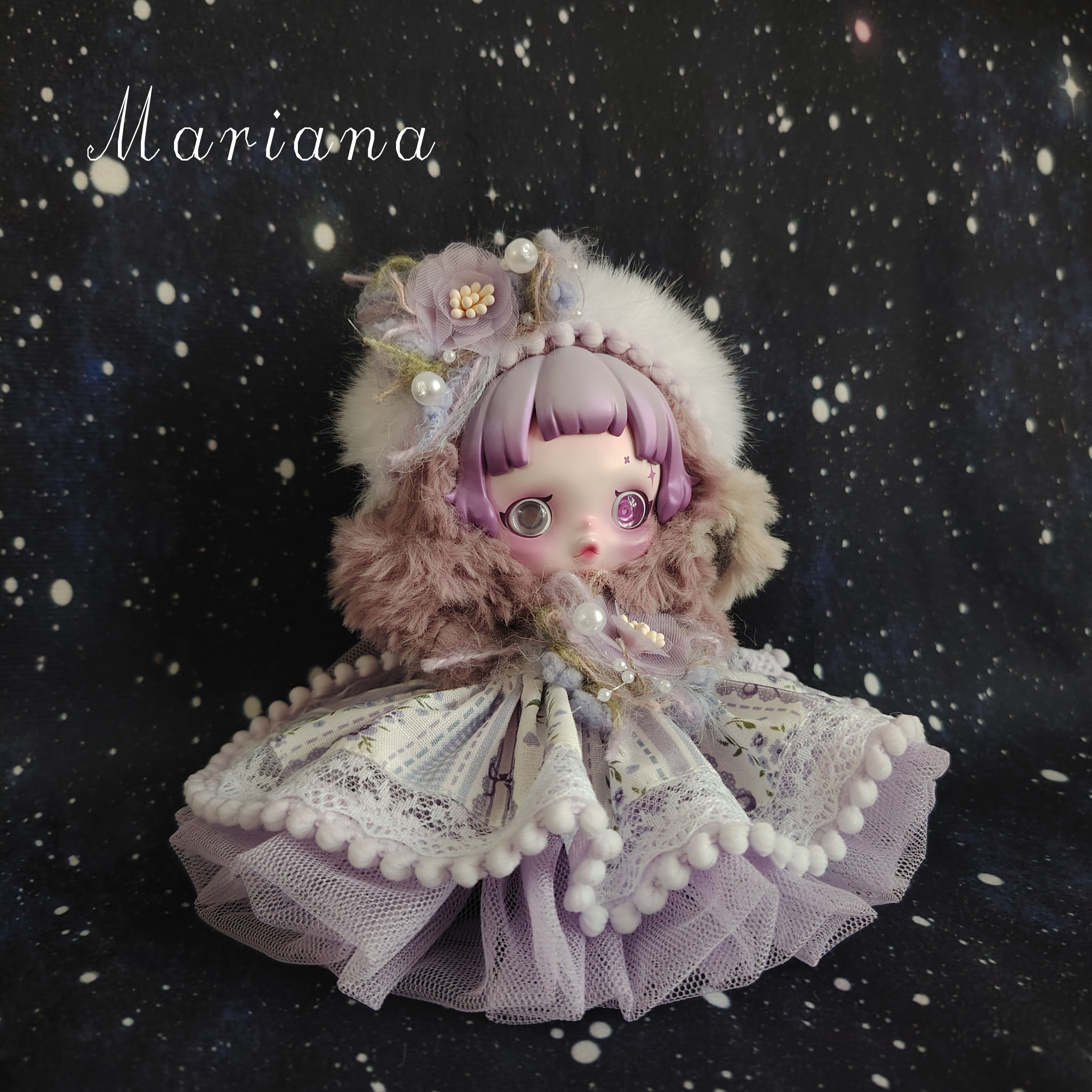 原创手工SP光织园漫煦花园不眠剧场遗忘小熊小蛋糕幽灵冬季款娃衣