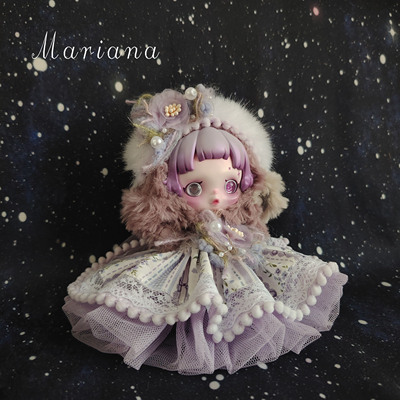 原创手工SP光织园漫煦花园不眠剧场遗忘小熊小蛋糕幽灵冬季款娃衣