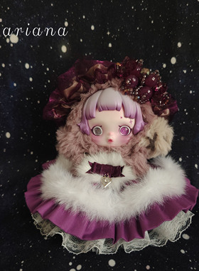 原创手工SP光织园朝晖漫煦不眠剧场小熊小蛋糕幽灵恶犬冬季款娃衣