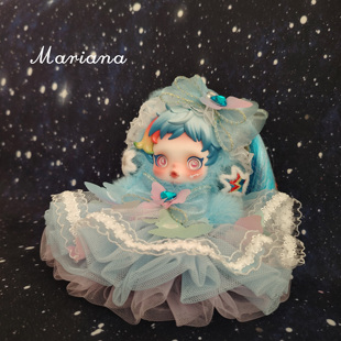 原创手作泡泡玛特SP小马宝莉云宝珍奇紫悦虫茧女王柔柔碧琪新娃衣