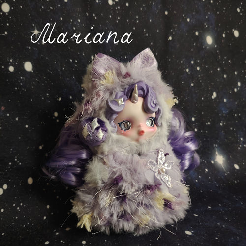 原创钩织泡泡玛特SP紫悦珍奇遗忘小熊虫茧女王云宝柔柔碧琪新娃衣