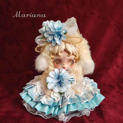 原创手工SP光织园冬日乐章盲盒搪胶公仔着替朝晖幻掣胧雾晨露娃衣