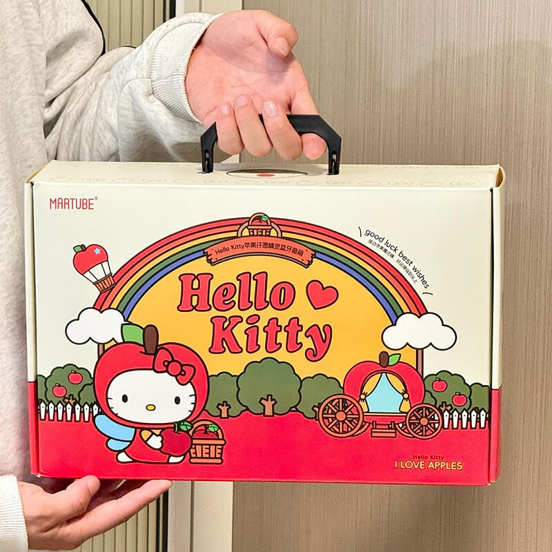 马克图布苹果Hello Kitty冲浪大娃音箱可爱生日礼物桌面摆件礼物