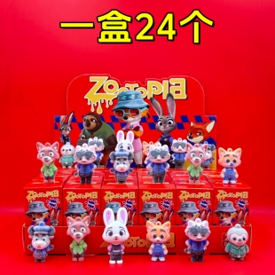 2026新年春节小礼物疯狂动物城植绒公仔盲盒幼儿园儿童小学生奖励