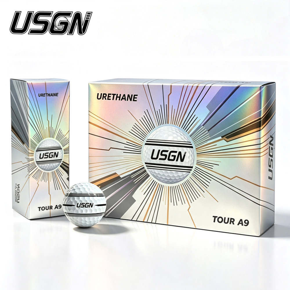 USGN全新高尔夫球3层比赛球
